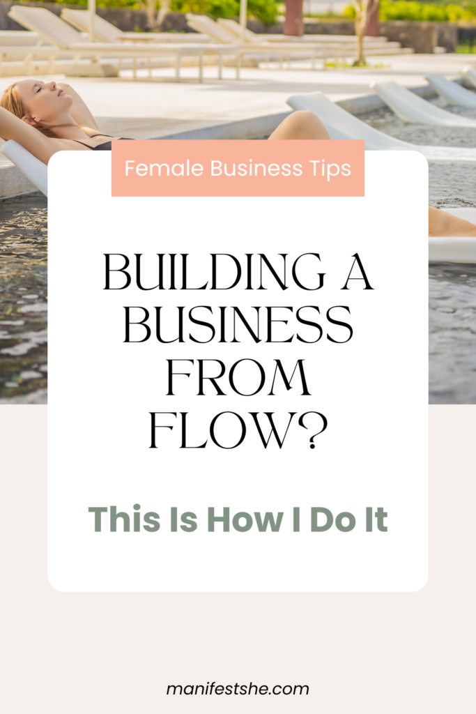 If you build a business with flow you are less likely to burnout