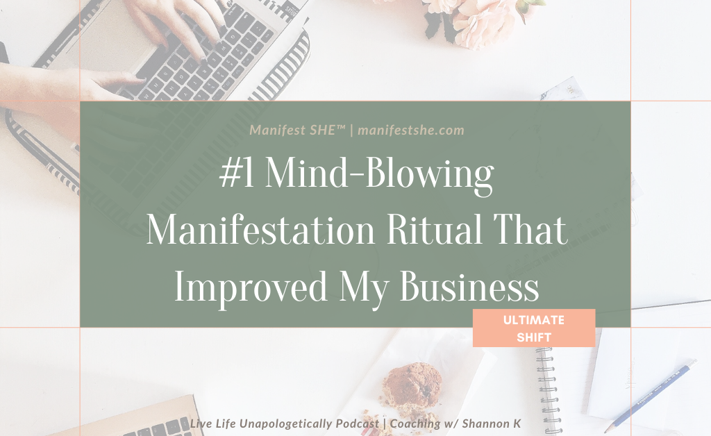 Best manifestation ritual for business
