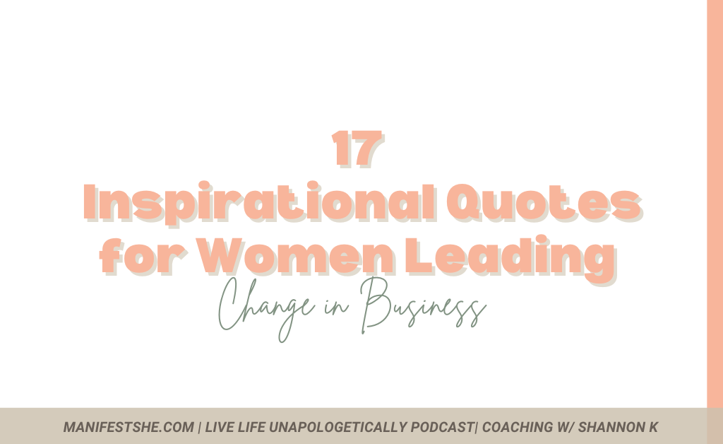 17 quotes for women business leaders