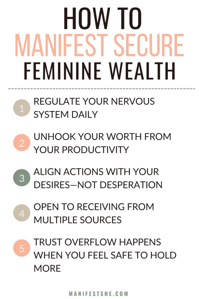 Ways you can secure feminine wealth