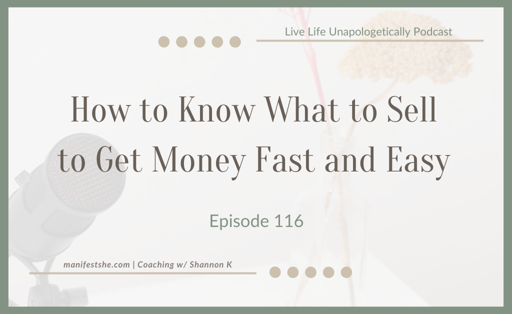 What to sell to make money fast in your business