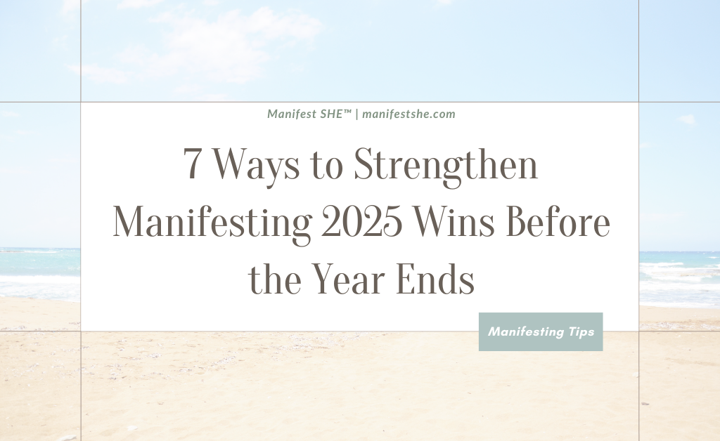 Manifesting 2025 doesn't have to stop just because we are over half way past the new year.