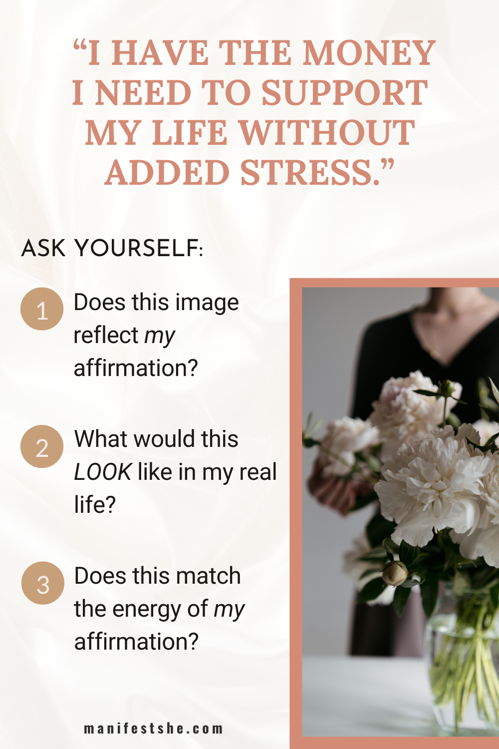 You need to choose a photo for your vision board after you decide the affirmation you want to come true.